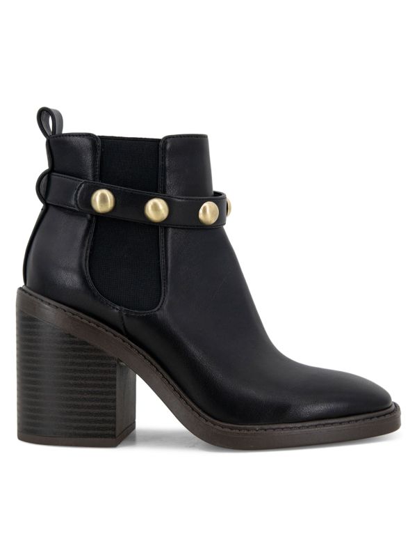 Kensie Karmela Stacked Heel Booties